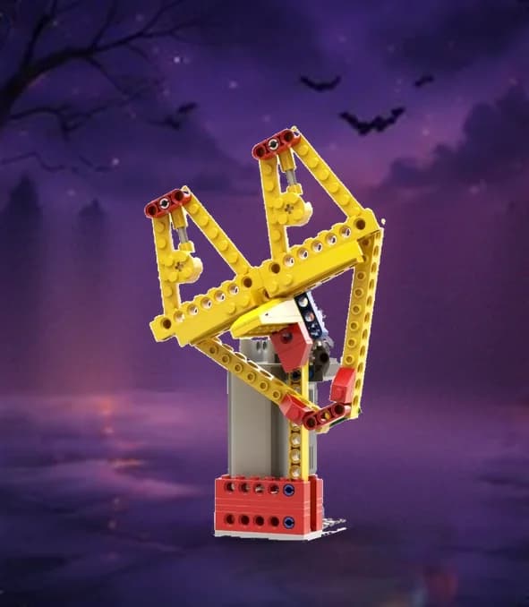 Brick-built grabber arm