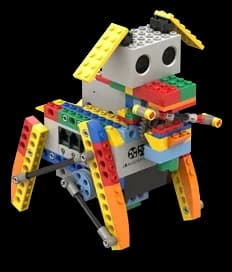 Brick-built walking puppy